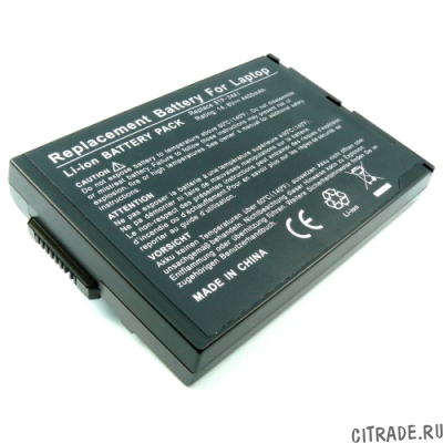 Аккумуляторная батарея Acer BTP-34A1 WSD-34A1  14.8V 4800mAh для моделей ACER TravelMate 520, 521, 524, 525, 527, 528, 529, 530