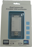 Переходник для планшета Apple camera connection kit card reader for ipad?mac?pc