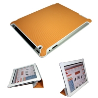 Чехол для планшета Apple Ipad Mini соты оранжевый