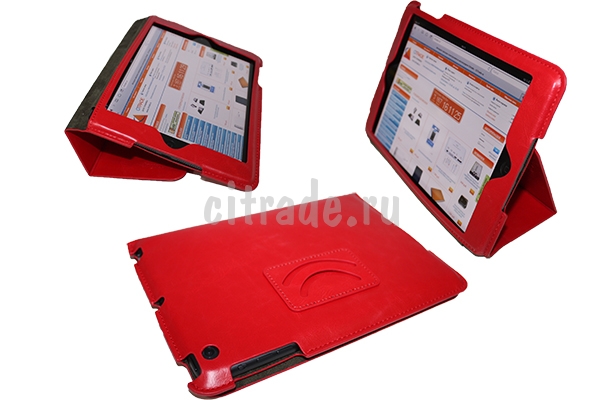 Чехол для планшета Apple iPad mini JOYROOM кожа красный