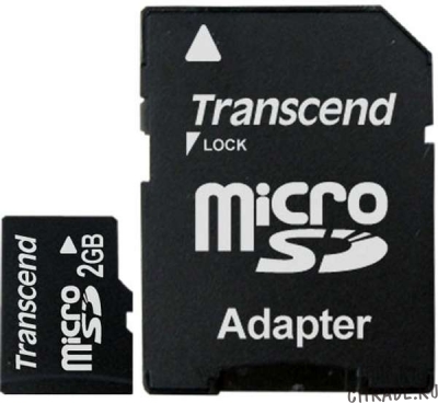 Карта памяти Transcend MicroSD 2Gb Class 6