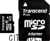 Карта памяти Transcend MicroSD 4Gb Class 6