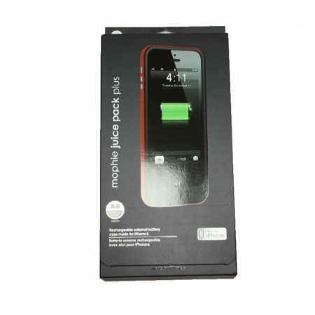 Чехол-аккумулятор для смартфона Apple iPhone 6 Juice Pack Plus 3800mAh черно-красный 